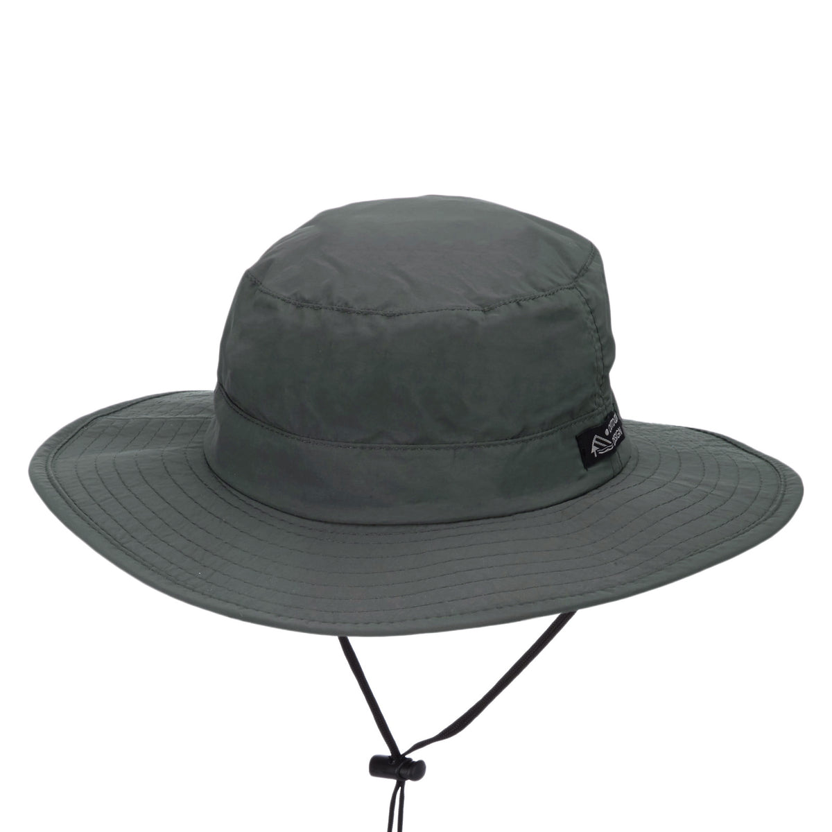 Chapeau Bob Boonie Pliable à Bord Large Evergreen gris DORFMAN PACIFIC