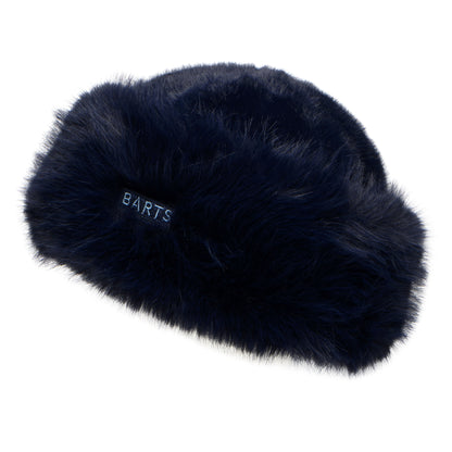 Toque Hiver en Fausse Fourrure Angeliqa bleu marine BARTS