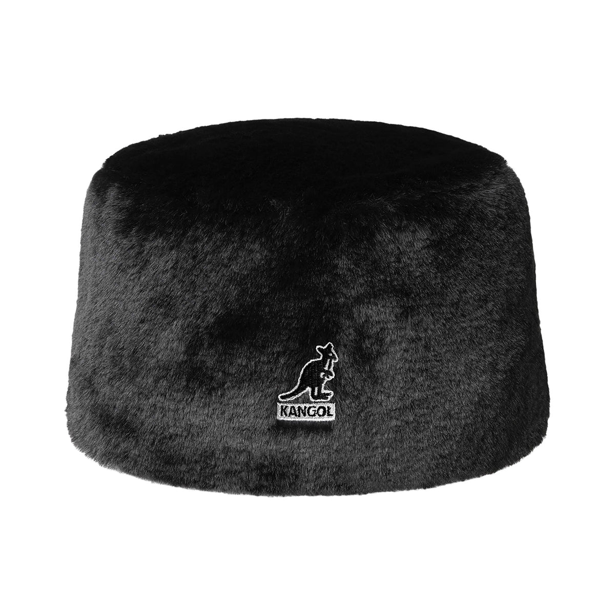Chapeau Calot en Fausse Fourrure Topper noir KANGOL