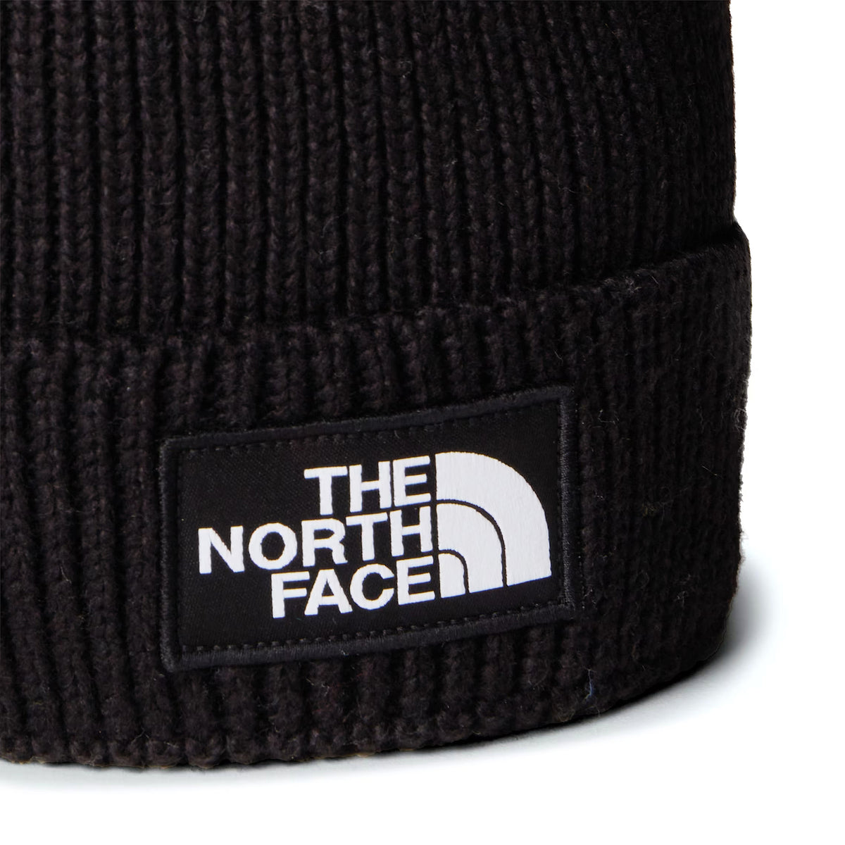 Bonnet à Pompon Recyclé TNF Logo Box Pom noir THE NORTH FACE