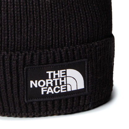 Bonnet à Pompon Recyclé TNF Logo Box Pom noir THE NORTH FACE