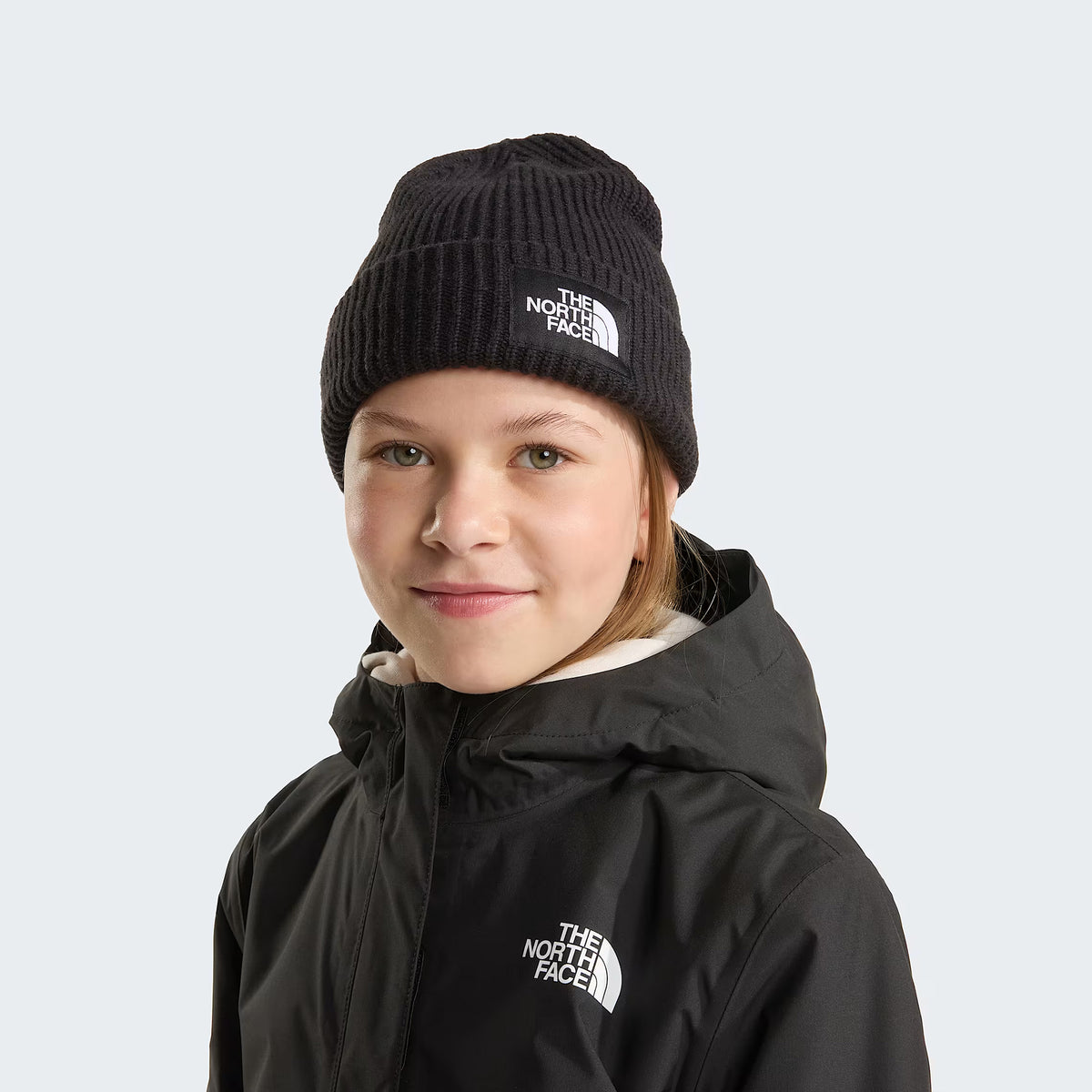 Bonnet Enfant Doublé Recyclé Salty noir THE NORTH FACE