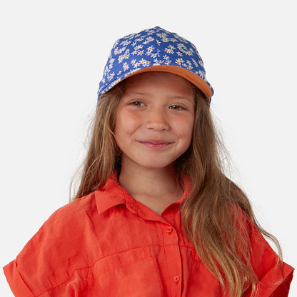 Casquette de Soleil Enfant en Coton Wuppy bleu BARTS