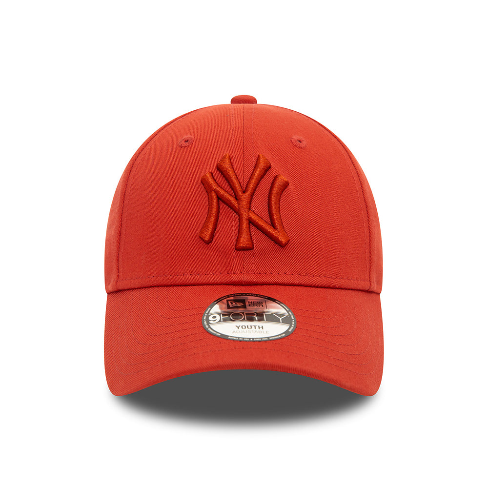 Casquette Enfant 9FORTY MLB League Essential New York Yankees rouille-rouille NEW ERA