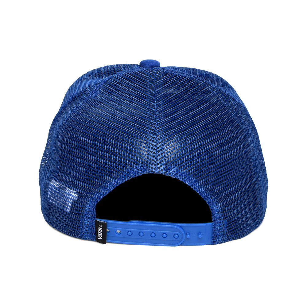 Casquette Trucker Enfant à Visière Incurvée Classic Patch blanc-bleu VANS