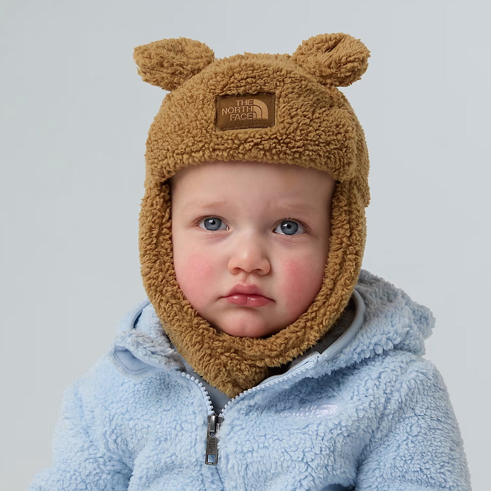 Chapka Bébé Ours marron THE NORTH FACE
