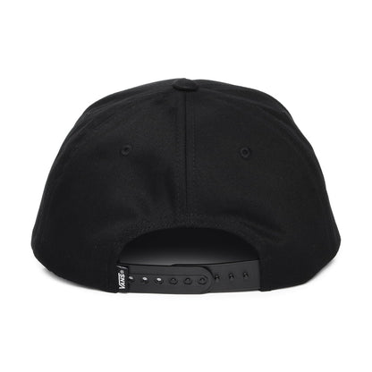 Casquette Snapback Enfant à Visière Incurvée Drop V Logo II noir-blanc VANS