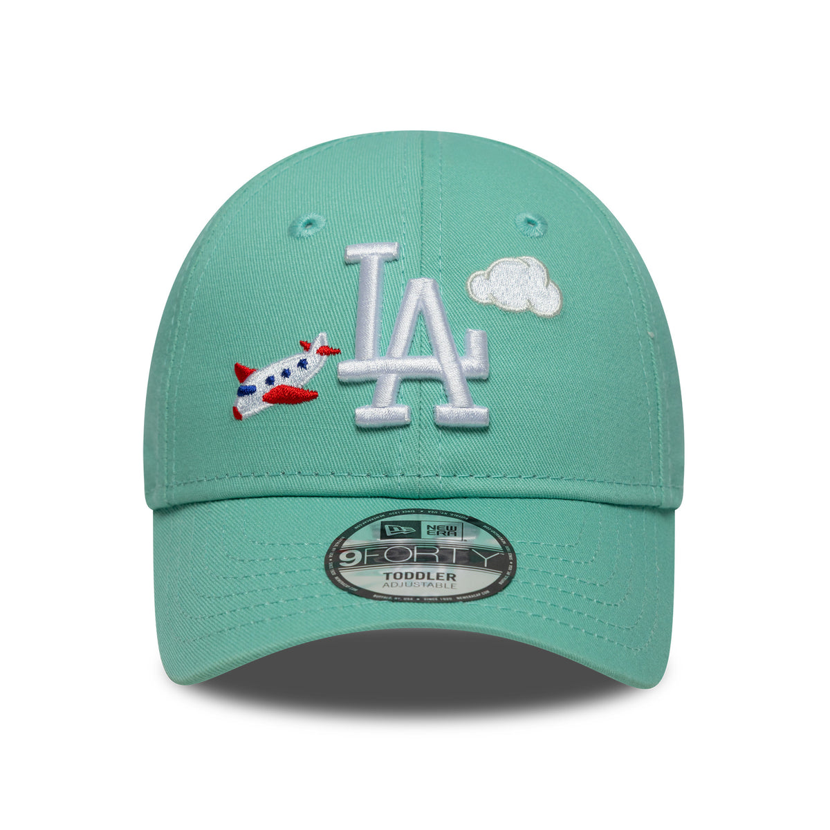 Casquette Enfant 9FORTY MLB Plane Icon L.A. Dodgers aqua NEW ERA