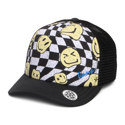 Casquette Trucker Enfant Twisted noir-blanc VANS