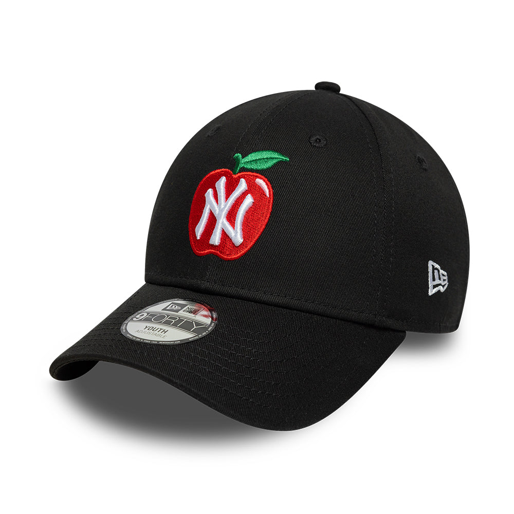 Casquette Enfant 9FORTY New York Yankees MLB Fruit Icon noir NEW ERA