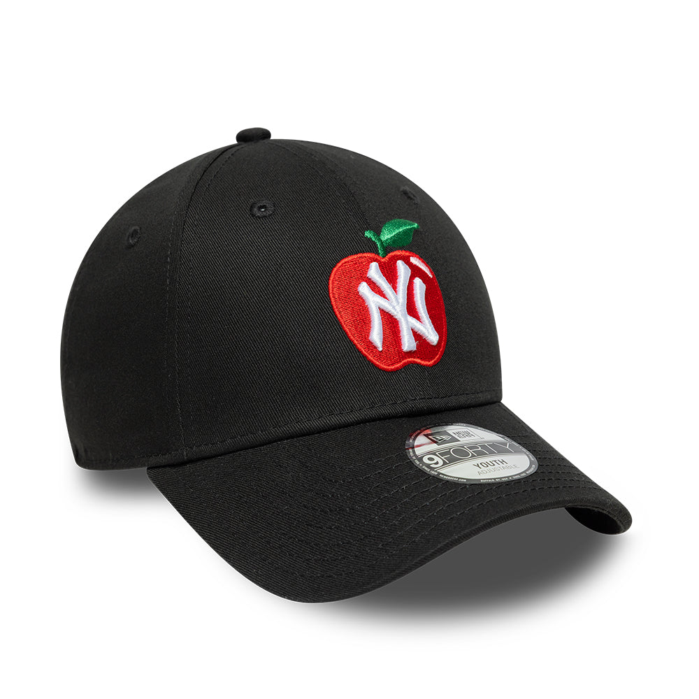 Casquette Enfant 9FORTY New York Yankees MLB Fruit Icon noir NEW ERA