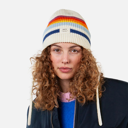 Bonnet Avec Protège-Oreilles Falcony crème-multi BARTS