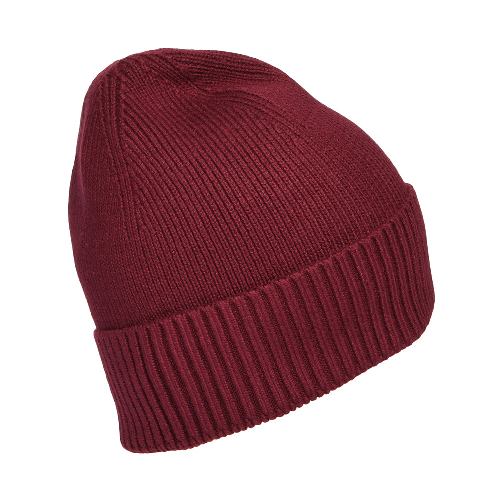 Bonnet en Cotton et Cachemire Pima Essential Flag vin TOMMY HILFIGER