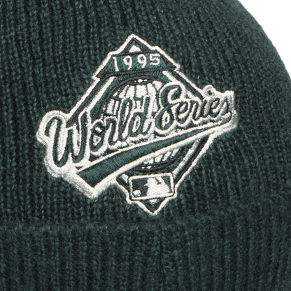 Bonnet MLB World Series Patch à Revers Atlanta Braves vert foncé NEW ERA