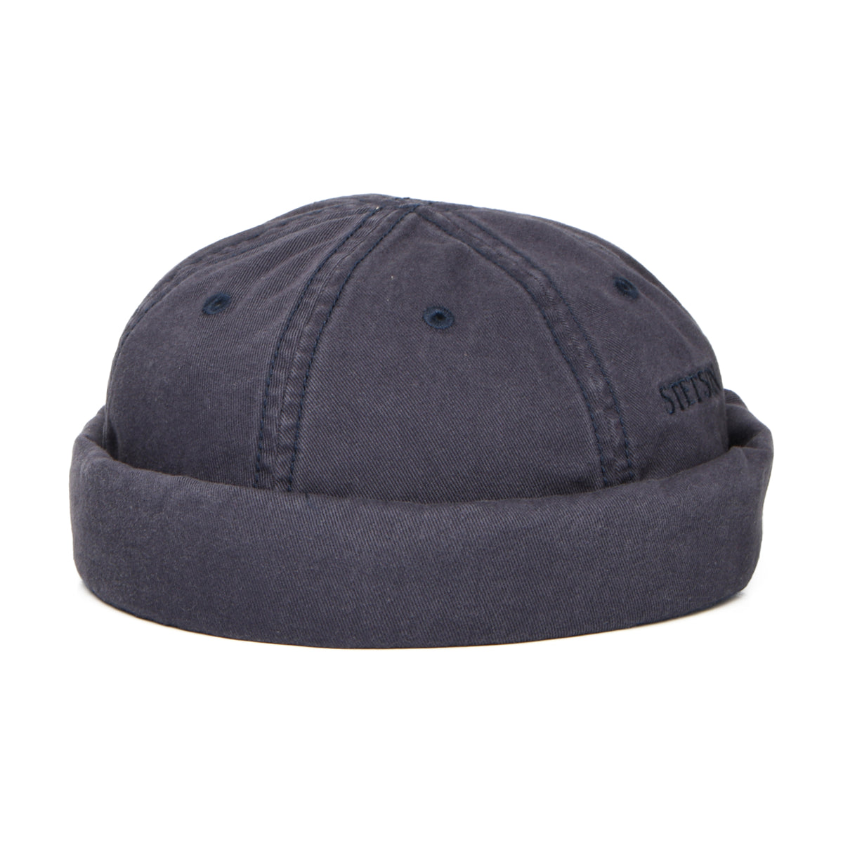Bonnet Miki Breton en Coton bleu marine STETSON