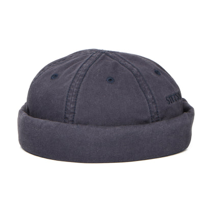 Bonnet Miki Breton en Coton bleu marine STETSON