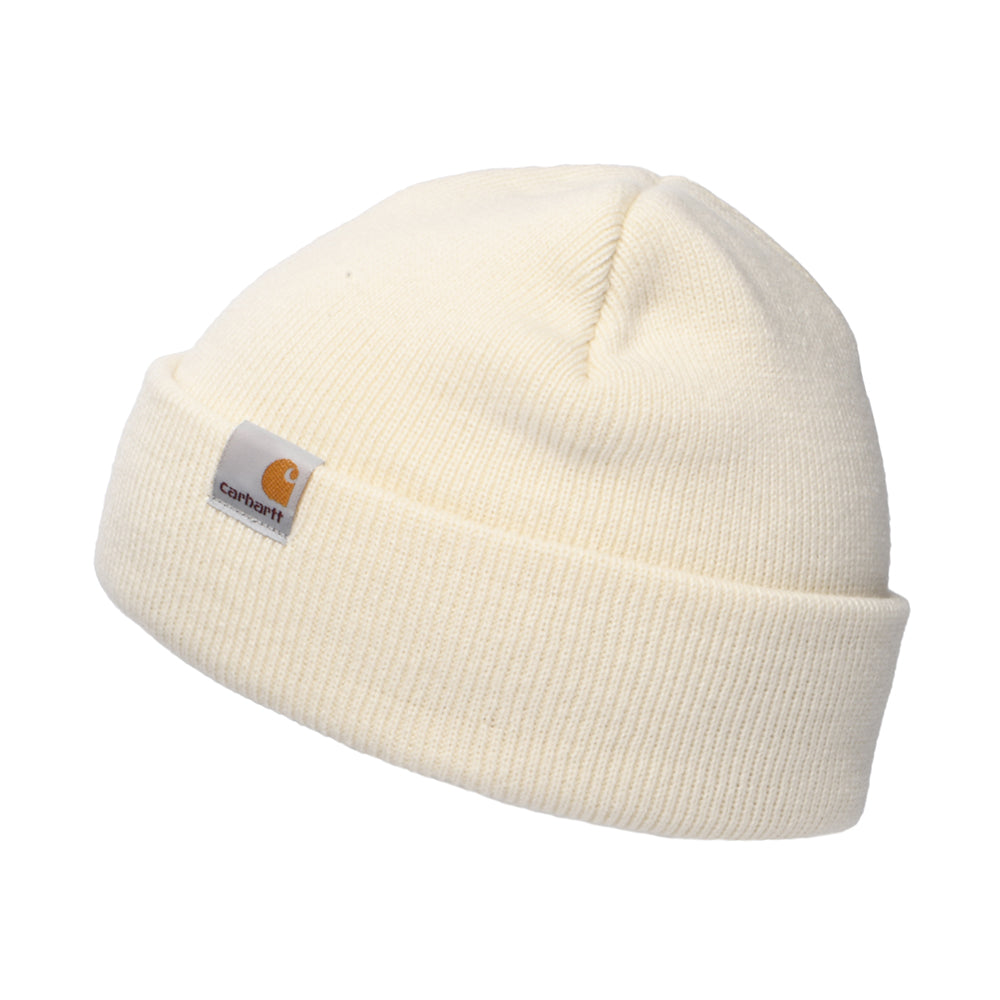Bonnet Stratus Low blanc cassé CARHARTT WIP