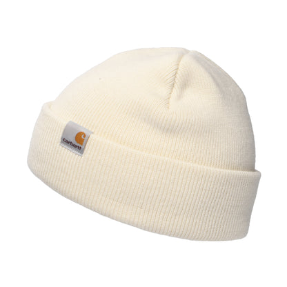 Bonnet Stratus Low blanc cassé CARHARTT WIP