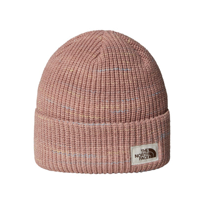 Bonnet Recyclé Maille Teinte Par Sections Salty Bae rose foncé THE NORTH FACE