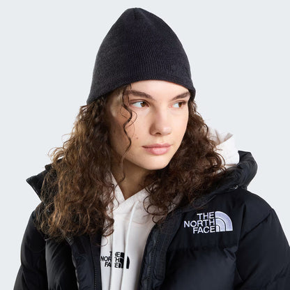 Bonnet Recyclé Jim noir chiné THE NORTH FACE
