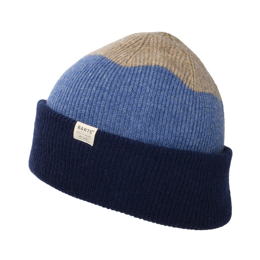 Bonnet en Laine Mérinos Walnur bleu BARTS