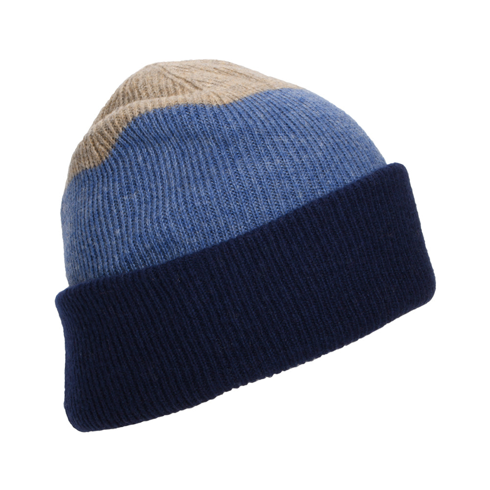 Bonnet en Laine Mérinos Walnur bleu BARTS