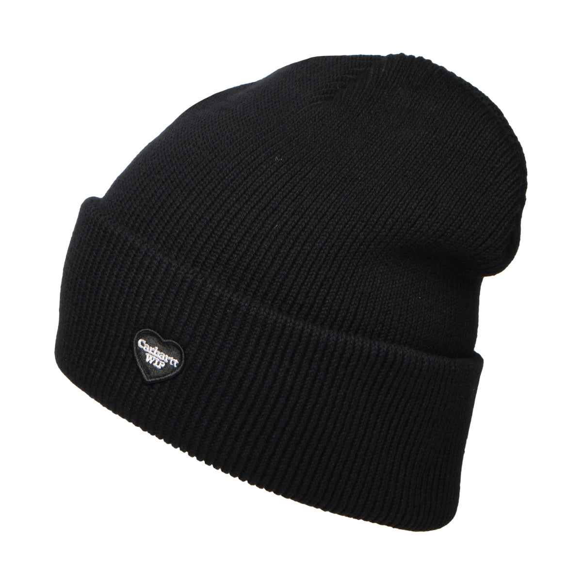 Bonnet en Coton Bio Small Heart noir CARHARTT WIP