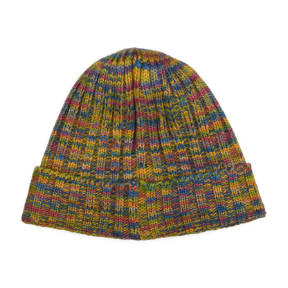 Bonnet Côtelé à Revers Confetti multicolore KUSAN