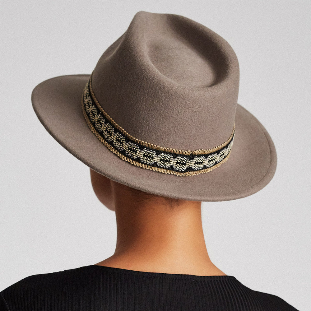 Chapeau Fedora Fiona II naturel BRIXTON