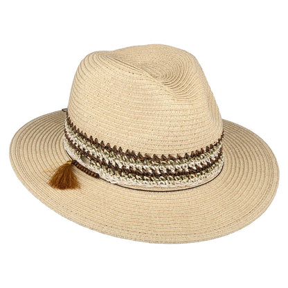 Chapeau Fedora Safari Lucio sable SCALA