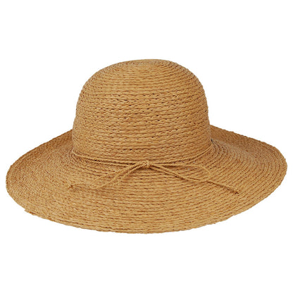 Chapeau Été en Raphia Tressé thé SCALA