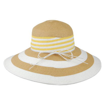 Chapeau Été Capeline Ahina naturel-multicolore CAPPELLI