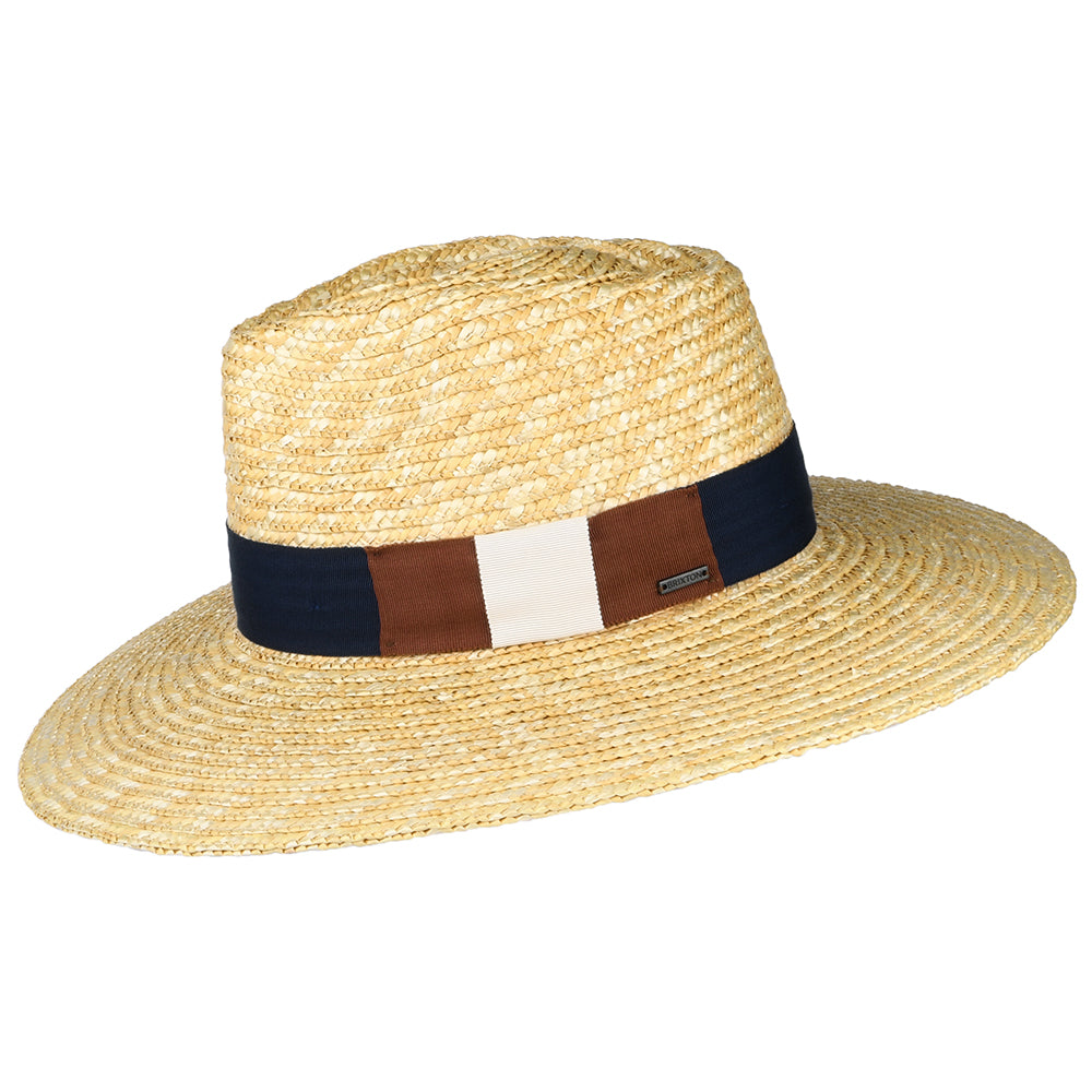 Chapeau Été en Paille Joanna miel BRIXTON
