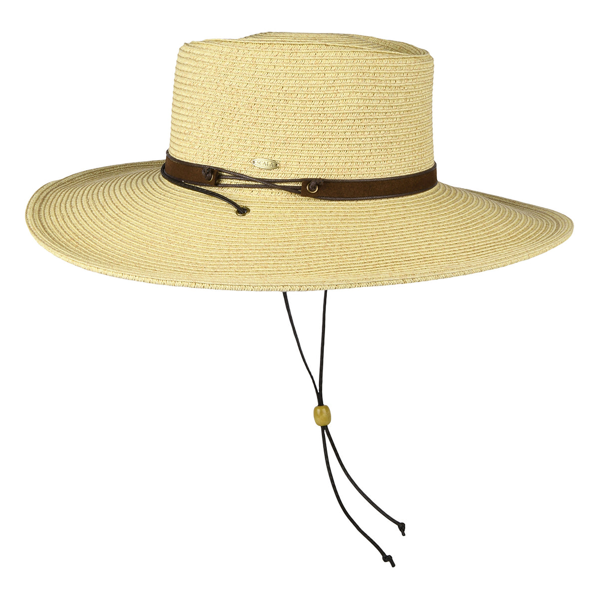 Chapeau Gaucho en Paille Toyo Bruges naturel SCALA