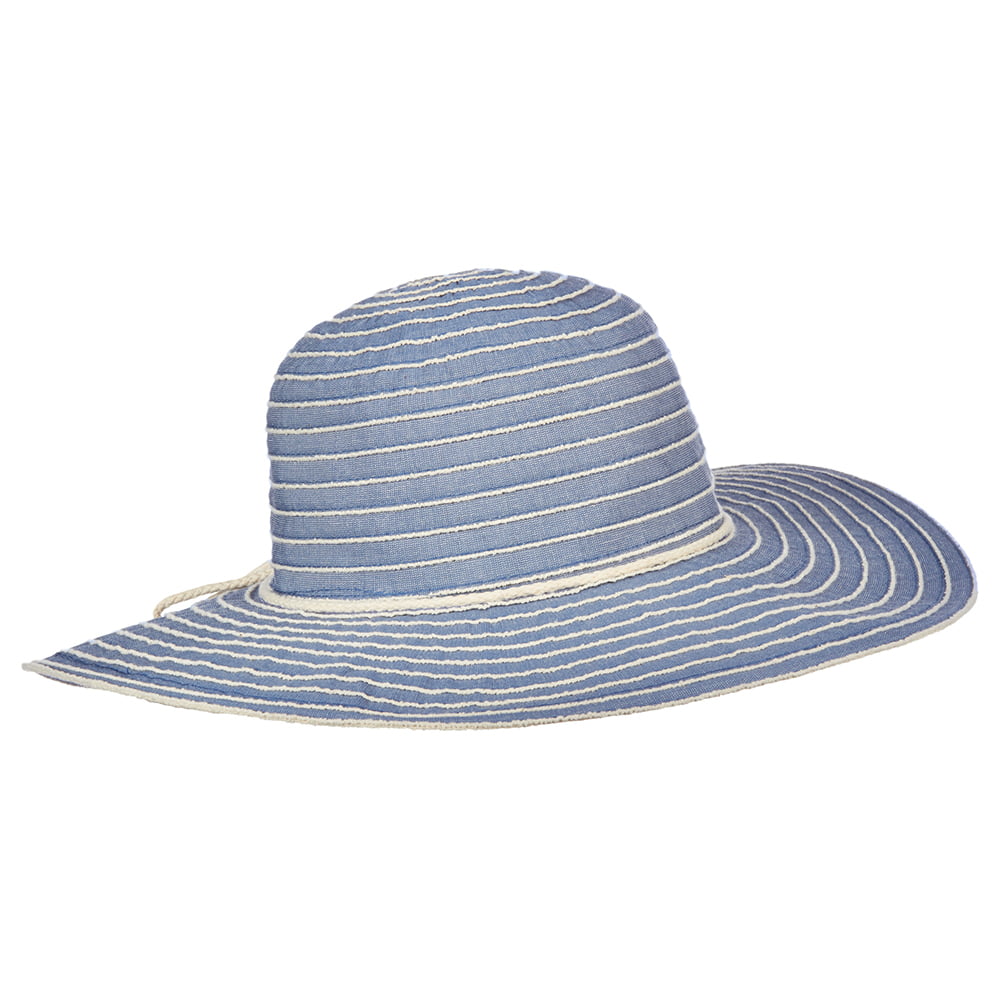 Chapeau Été à Bord Large Sonia denim CAPPELLI