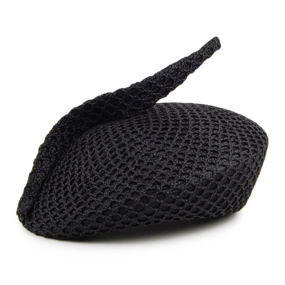 Chapeau Calot avec Maille Wednesday noir WHITELEY
