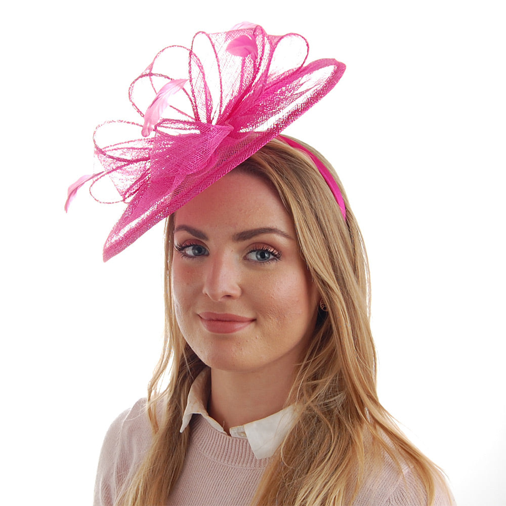 Chapeau Bibi Disque Ginny fuchsia FAILSWORTH
