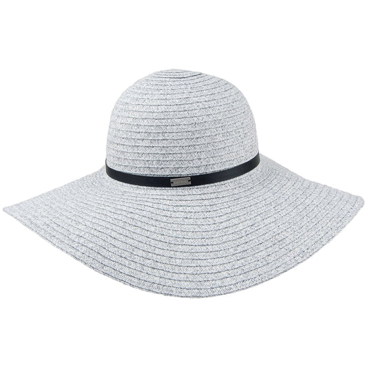 Chapeau Été à Bord Large Ramona mélange de gris BETMAR