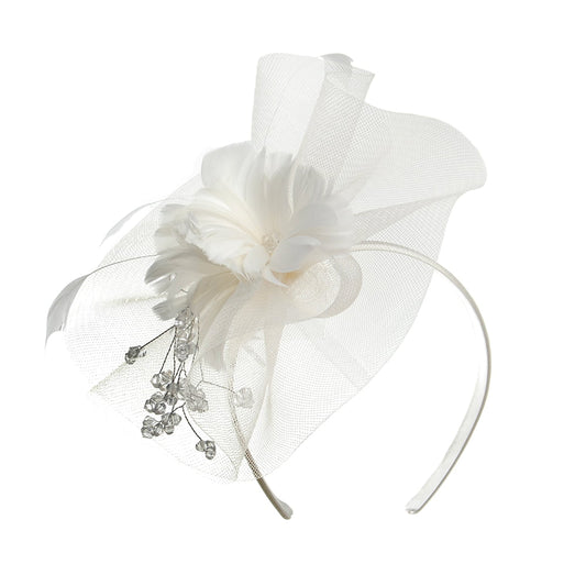 Chapeau Bibi Clementine ivoire JANE ANNE DESIGNS