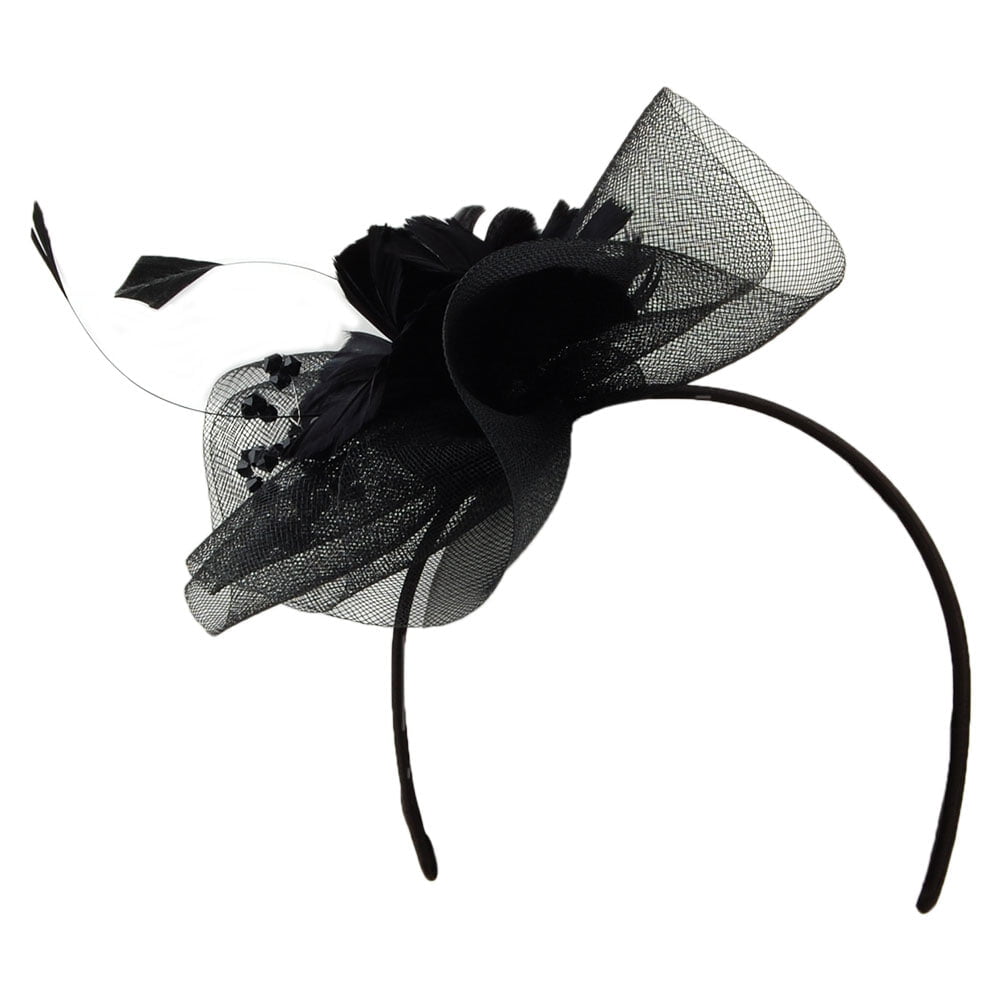 Chapeau Bibi Clementine noir JANE ANNE DESIGNS