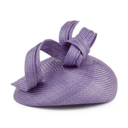 Chapeau Calot en Paille Duchesse De Cambridge lavande WHITELEY