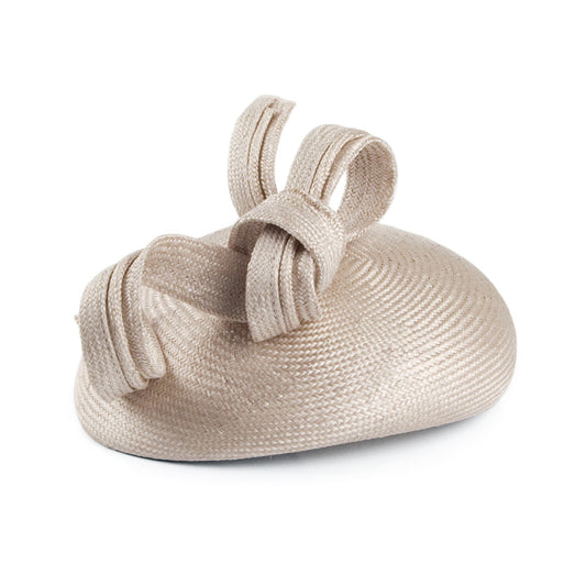 Chapeau Calot en Paille Duchesse De Cambridge beige WHITELEY