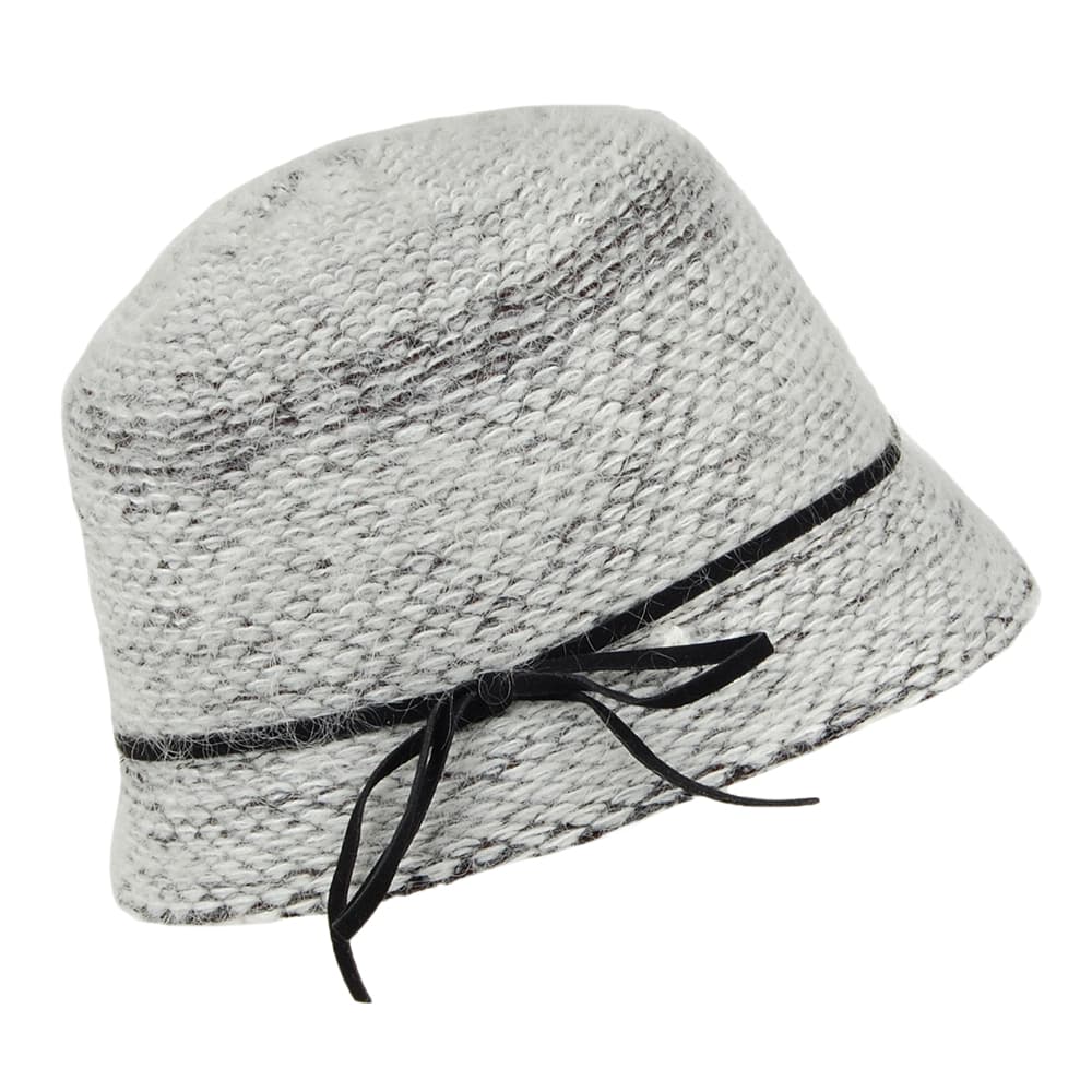 Chapeau Cloche Hiver Lauren mélange de noirs DORFMAN PACIFIC