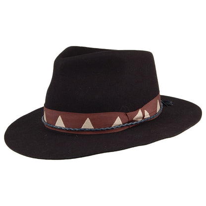 Chapeau Fedora Venice noir BRIXTON