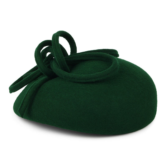 Chapeau Calot en Laine avec Boucles Rosey forêt WHITELEY