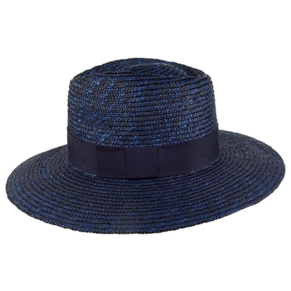 Chapeau Été en Paille Joanna bleu marine BRIXTON
