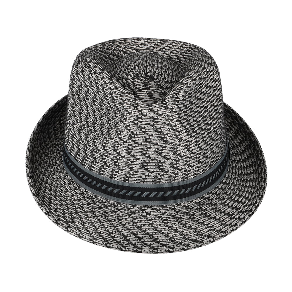 Chapeau Trilby Mannes anthracite mélangé BAILEY
