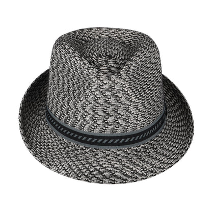 Chapeau Trilby Mannes anthracite mélangé BAILEY