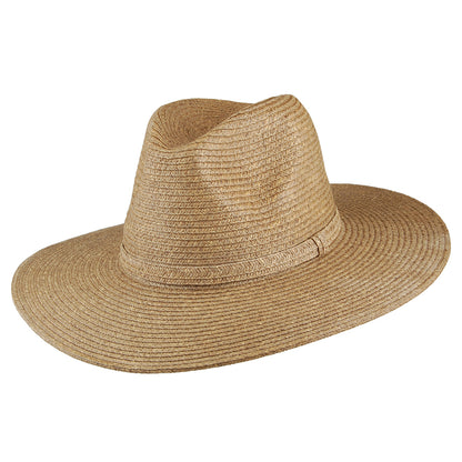 Chapeau Fedora Stanley naturel foncé BAILEY