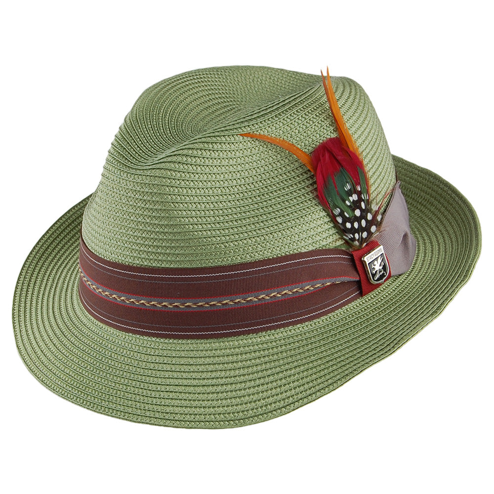 Chapeau Trilby Runyon sauge STACY ADAMS